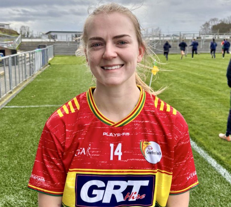 GAELIC GAMES: LIDL NFL RESULTS 
Division 4
Carlow 2-7, Leitrim 0-11
Sligo 2-17, Wicklow 1-11
Offaly 3-14, Derry 1-8
Longford 3-19, Kilkenny 1-5

Photo: Sara Doyle scored Carlow’s first two-pointer today against Leitrim.