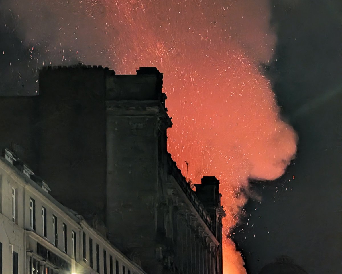 joshpizpom's tweet photo. Terrifying photos out of Glasgow this evening... 

Follow the @Glasgow_Times and @heraldscotland live blogs for the latest information.

Photo Credit: Jethro Rolland https://t.co/SXcDZIe2pM