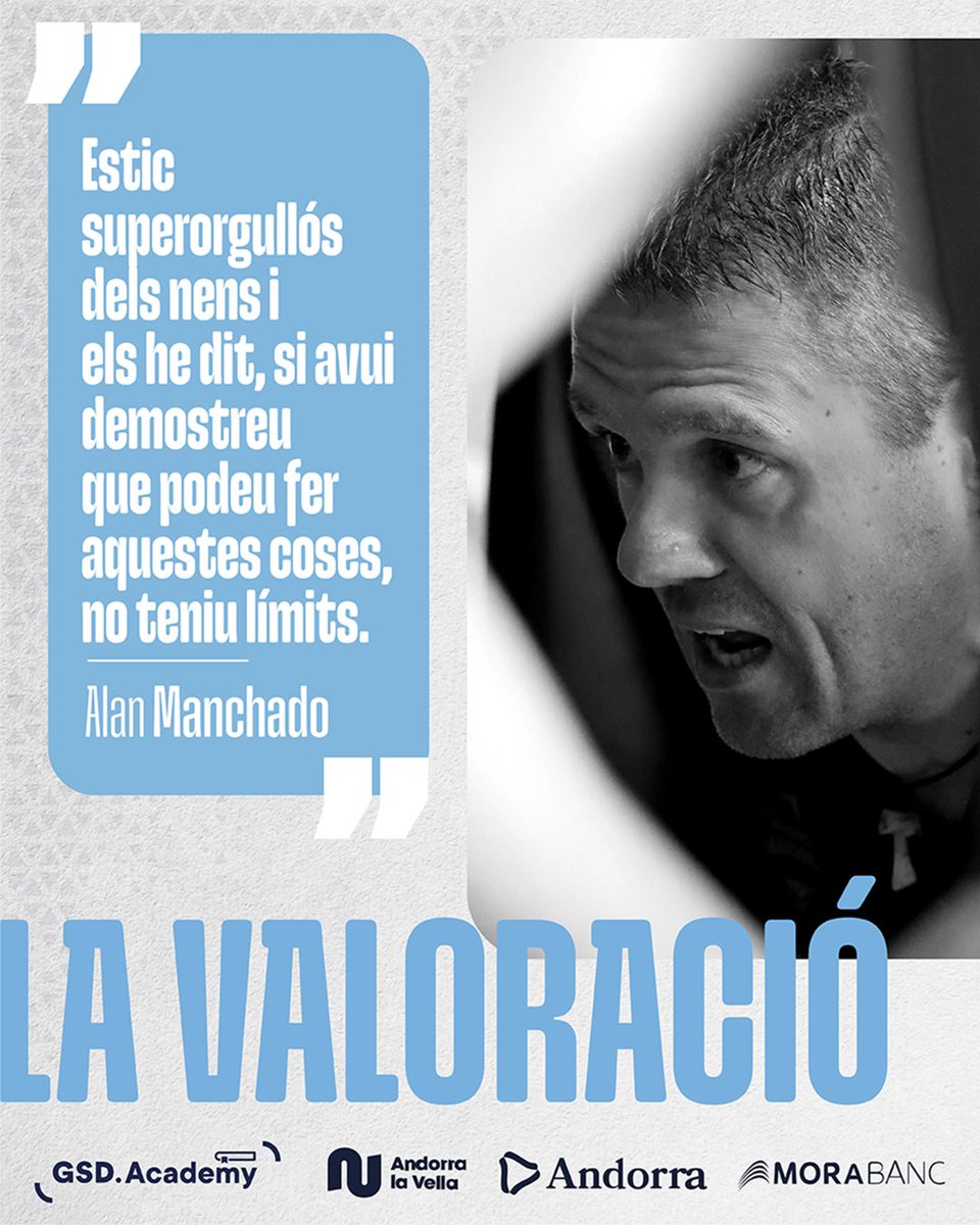 morabancandorra's tweet photo. 🏀 𝗟𝗔 𝗕𝗔𝗦𝗘
🎥 La valoració

El Cadet 2011 GSD Academy ha superat el líder, el Reus Ploms Salle CMU15.

🎙 Alan Manchado destaca l’esforç, el sacrifici defensiu i la confiança de l’equip per construir una victòria molt treballada.

▶️ Valoració completa al vídeo#BaseBCA 

#NomesAqui #MaiPor