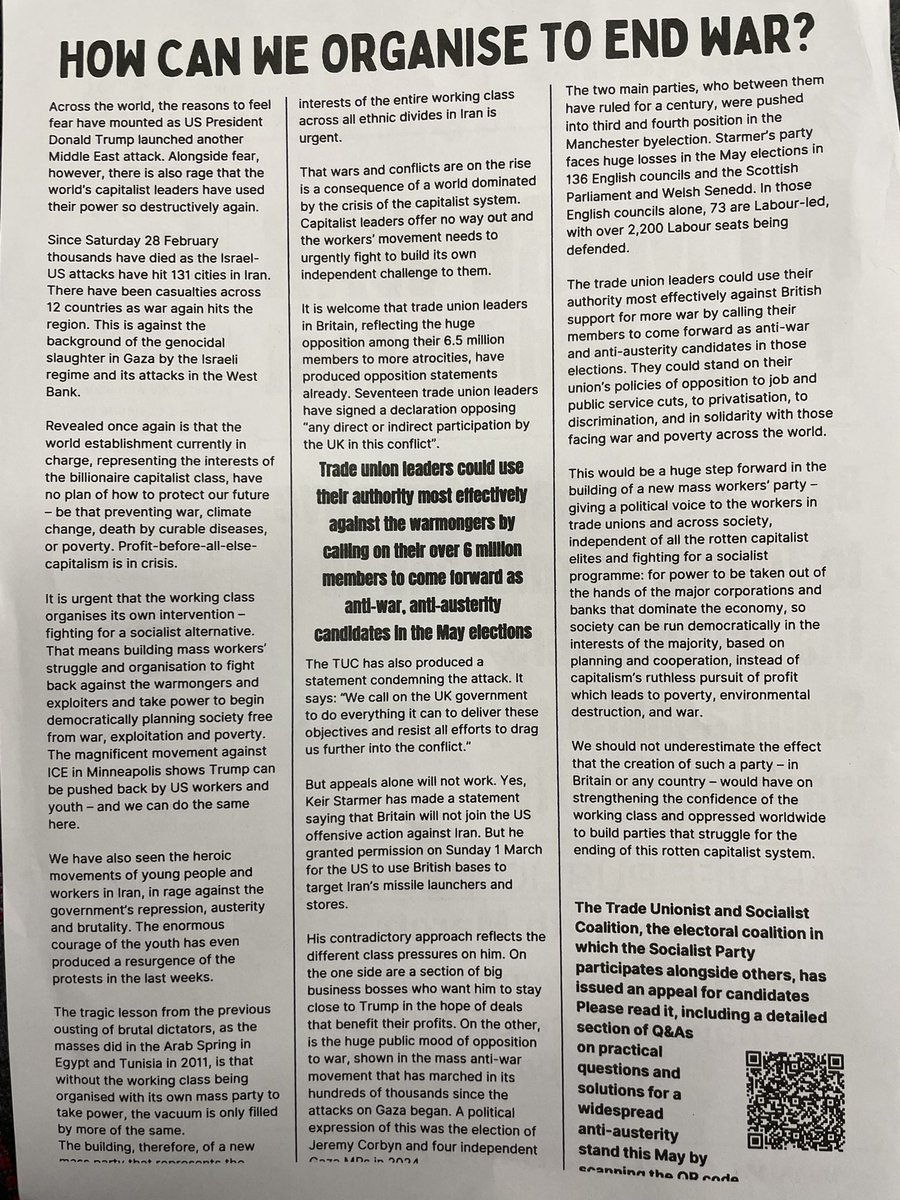 Cardiff Socialists tweet media