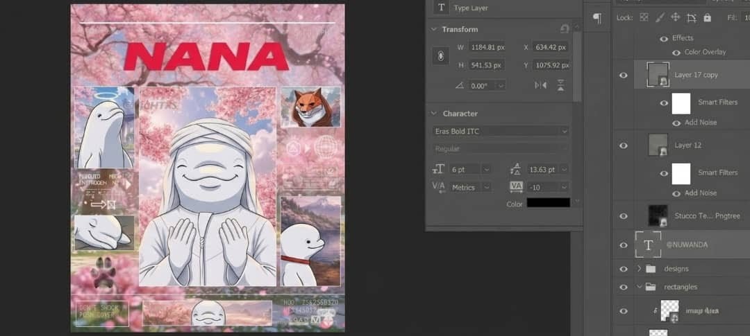 made this art for $NANA  <a href="/CjaySol_/">C</a> 
My sol addy: 5YNBSH4auQdRgoEtPVFeUTVvHJmQ2PZRssxQFTpNx57d