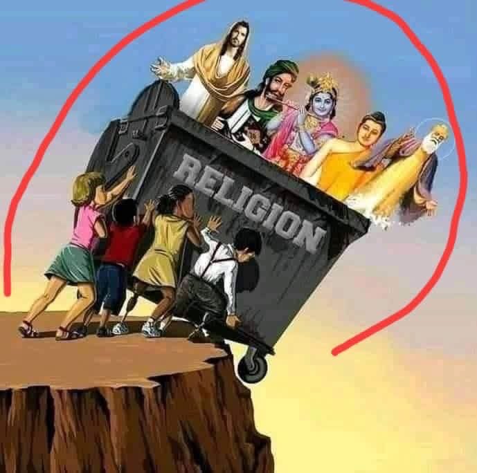 Say no to religion.