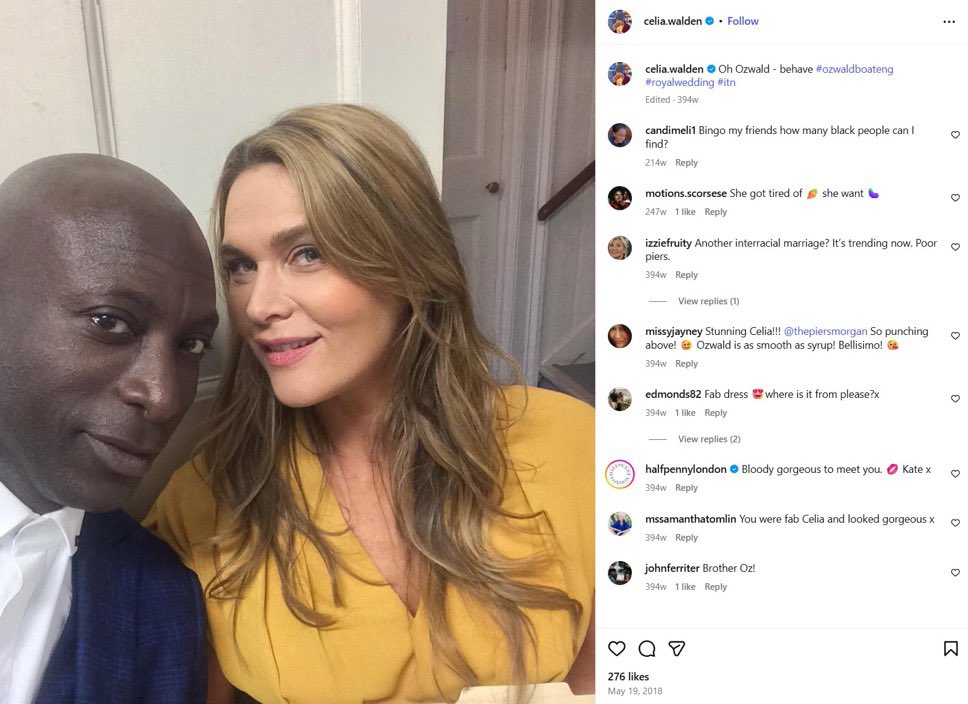 <a href="/piersmorgan/">Piers Morgan</a> Two things nobody is now talking about: your wife and her roster of boyfriends.