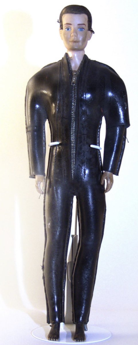 Earlier concepts of Rocky/Joes outfits that are on original 1961 flocked Ken dolls