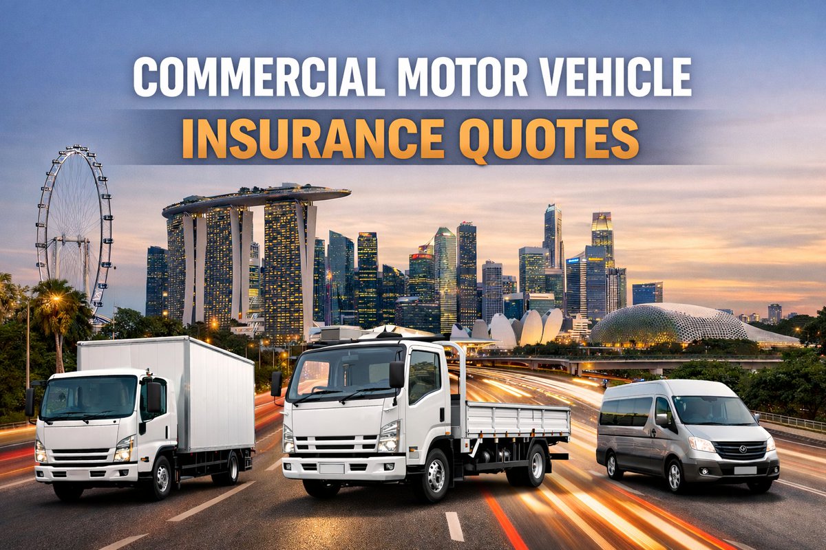 akgisingapore's tweet image. Commercial Motor Vehicle Insurance is essential for businesses in Singapore that rely on vans, lorries or company cars for daily operations.

#commercialmotorinsurance #fleetinsurance #fleetowners #logisticsoperators #transportbusiness #smesingapore #businessownerssingapore