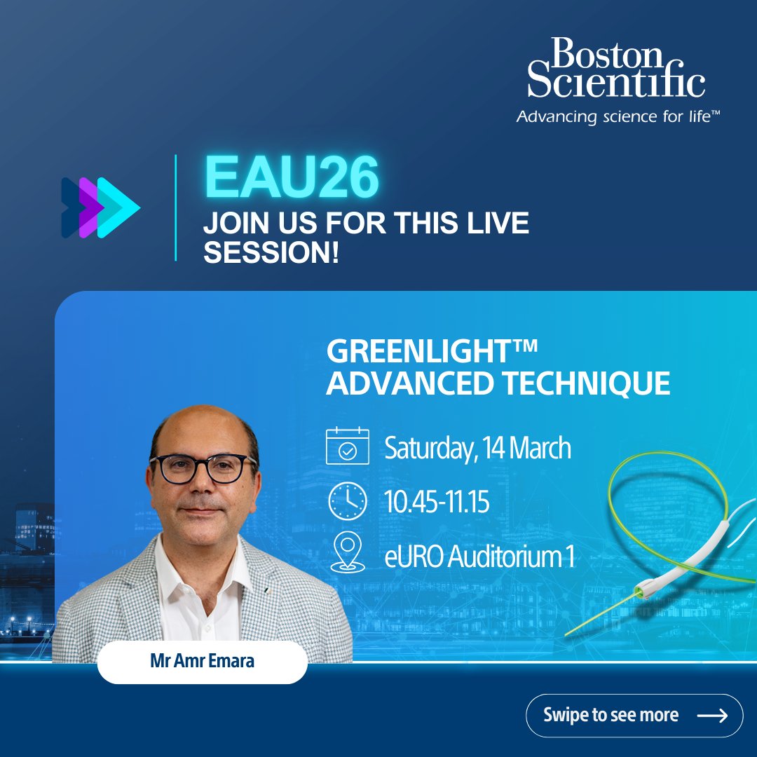 Boston Scientific EMEA - Urology tweet media