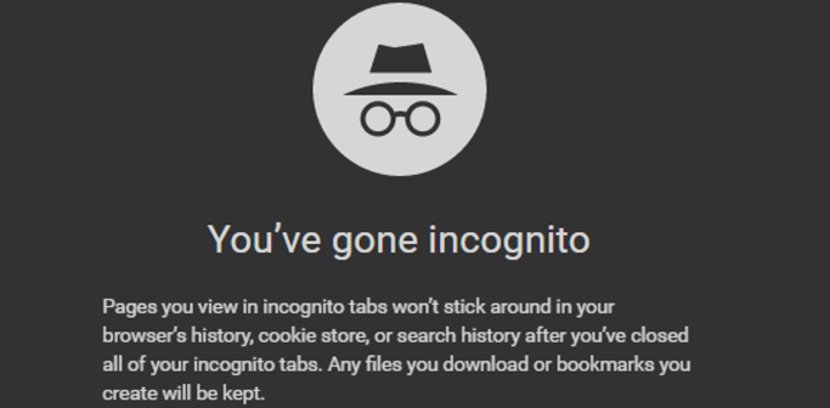 Incognito Mode is just a lie you agreed to believe. It’s not doing what you think. 👇🏽👇🏽

Imagine you’re trying to sneak into the kitchen at 2 AM to eat meat from the pot of soup. You turn off the lights, walk on your toes, and leave no drip of soup. To anyone else in the house,