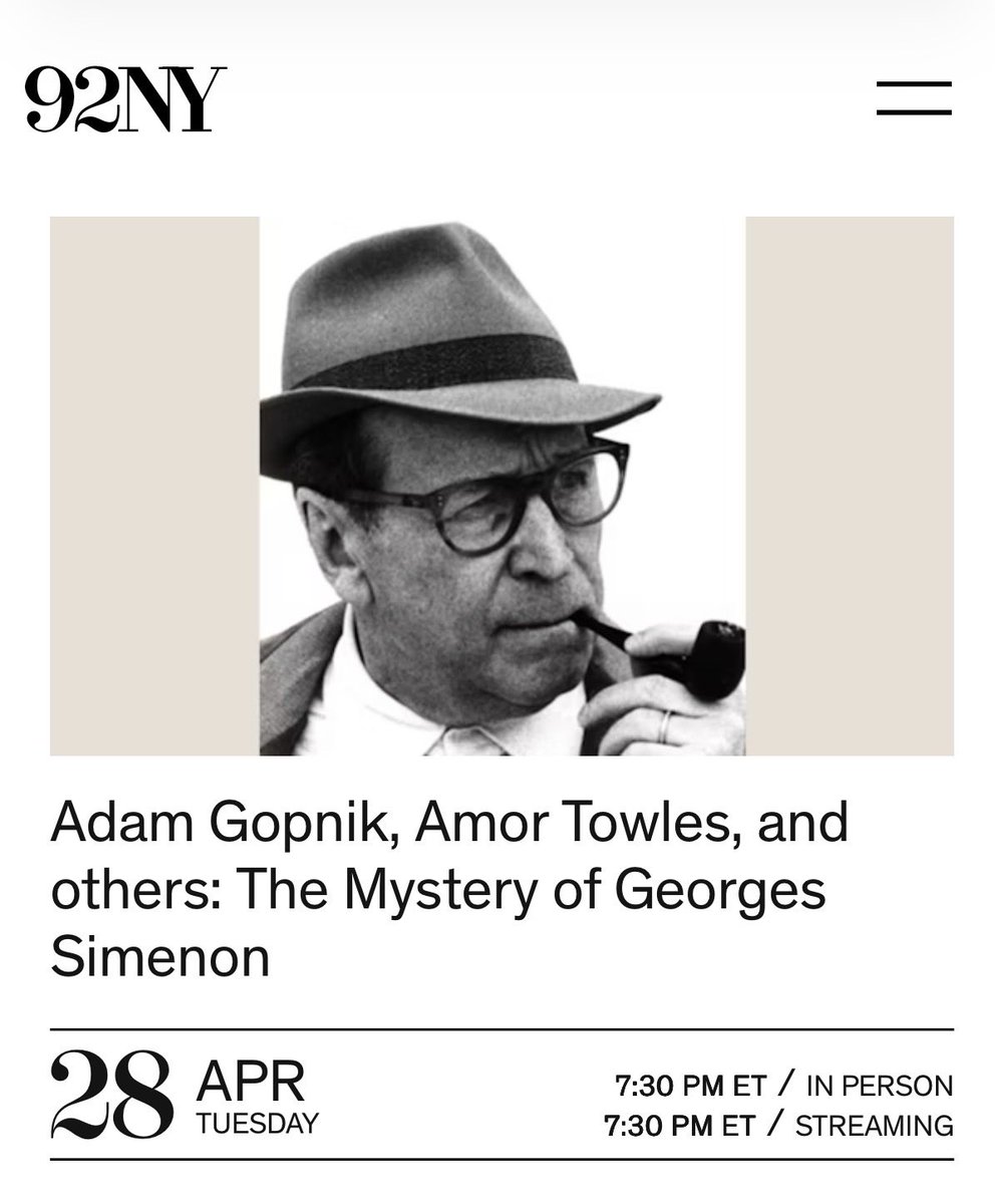 Georges Simenon tweet media