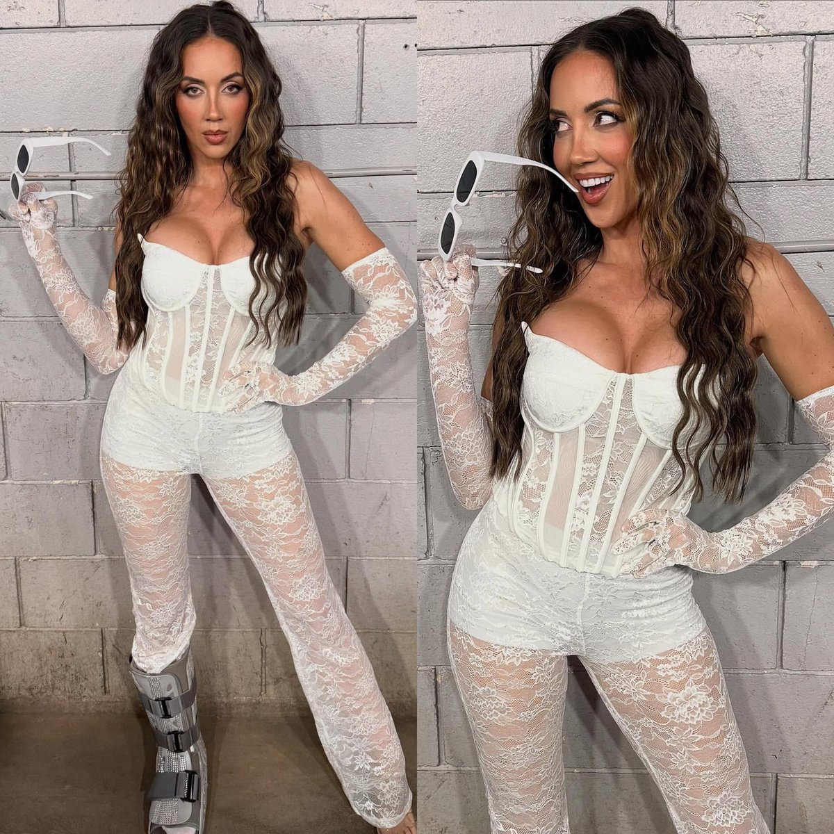 #ChelseaGreen backstage on SmackDown.