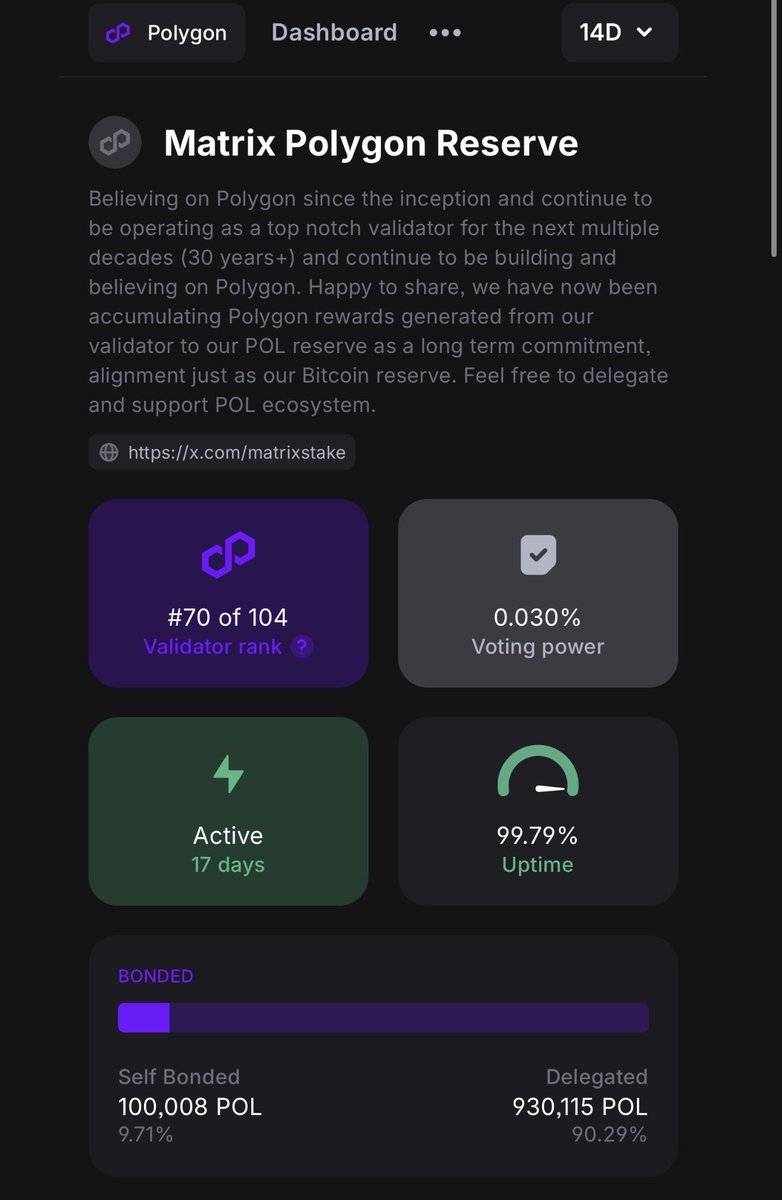 Matrix Stake tweet media