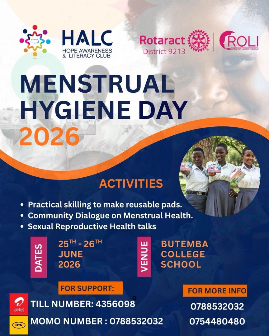 davidkwagala's tweet photo. @kutegyekaivan1 @BajeProducts Kindly join us or contribute towards our cause this menstruation hygiene day 2026, you could contribute in kind sanitary pads or funds to help the training of Skilling girls to make Reusable pads for sustainability.
#EndingPeriodPoverty https://t.co/90qIXQ4fN2