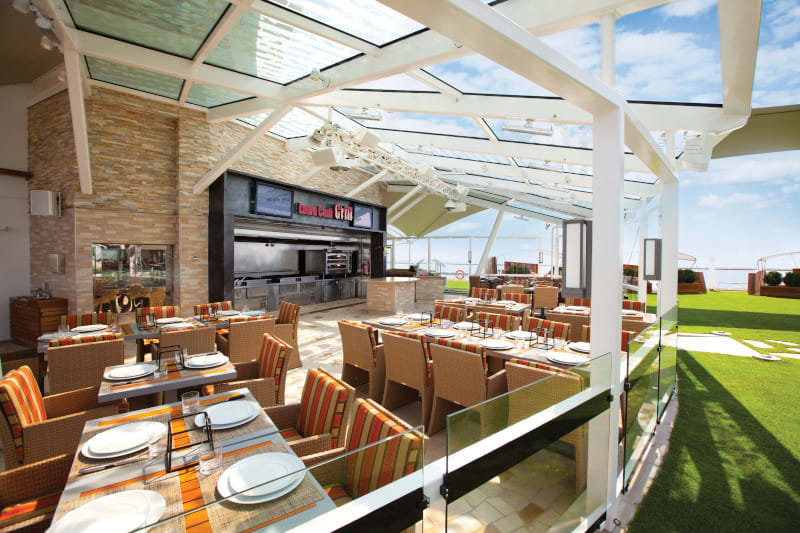 Fresh ocean breeze, real grass beneath your feet, and the perfect place to unwind… welcome to The Lawn Club on Celebrity Solstice. 🌿✨ From open‑air grilling to laid‑back lounging, this is outdoor living at sea done right.

Contact me to book your sailing! 🚢💙