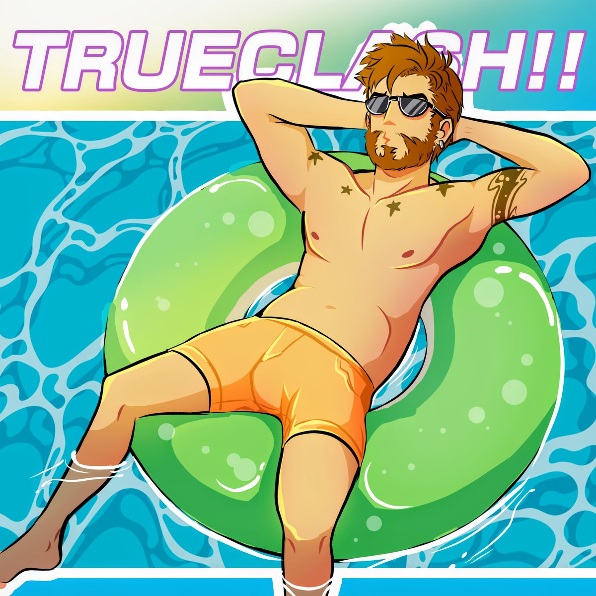 Sketchscrat's tweet photo. Happy summer! 
#Trueclash https://t.co/ntBUHQCecv