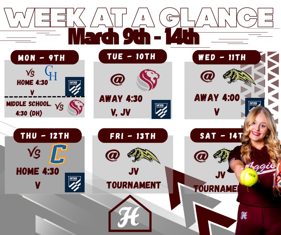 Another busy week for the Lady Aggies!