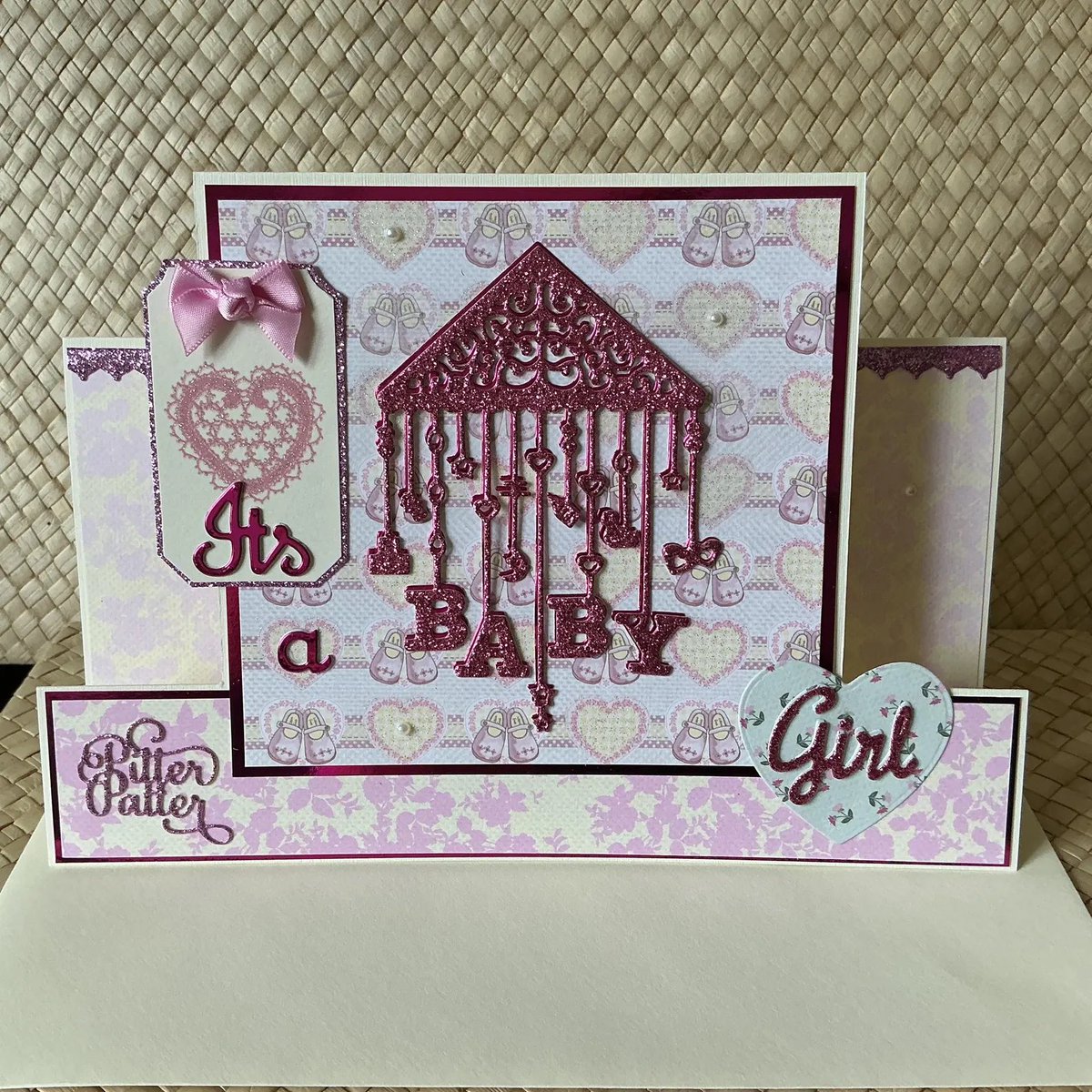 cardsallacarta's tweet image. Special and unique - just like every new arrival 👶

Baby Girl Congratulations Card: Nursery Mobile Design by AllaCartaCards 
 etsy.me/3P6Yezi 

#CraftBizParty #hellobaby #ukhandmade #etsyfinds