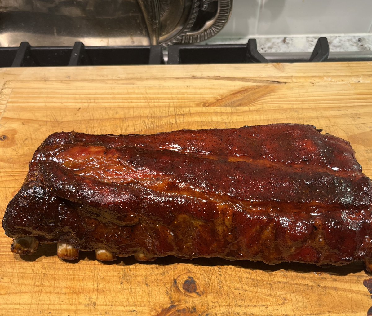 CajunMallard's tweet photo. Ribs! #babybacks #BBQ https://t.co/aBIJDZ0vXl
