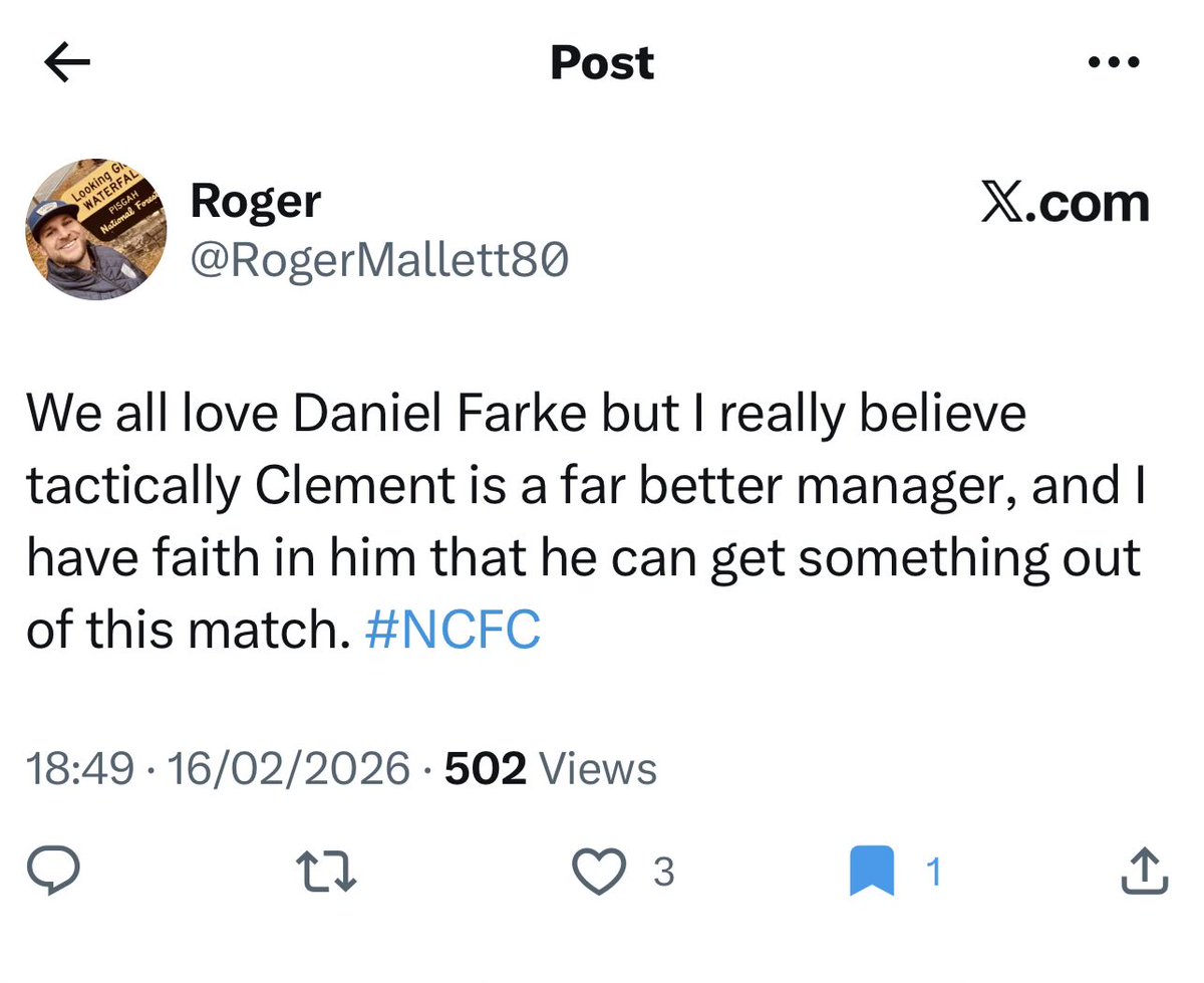 mr_PoppL's tweet photo. Well this aged well! #lufc worst take of the weekend?? @GrahamSmyth https://t.co/935jkkDaAZ