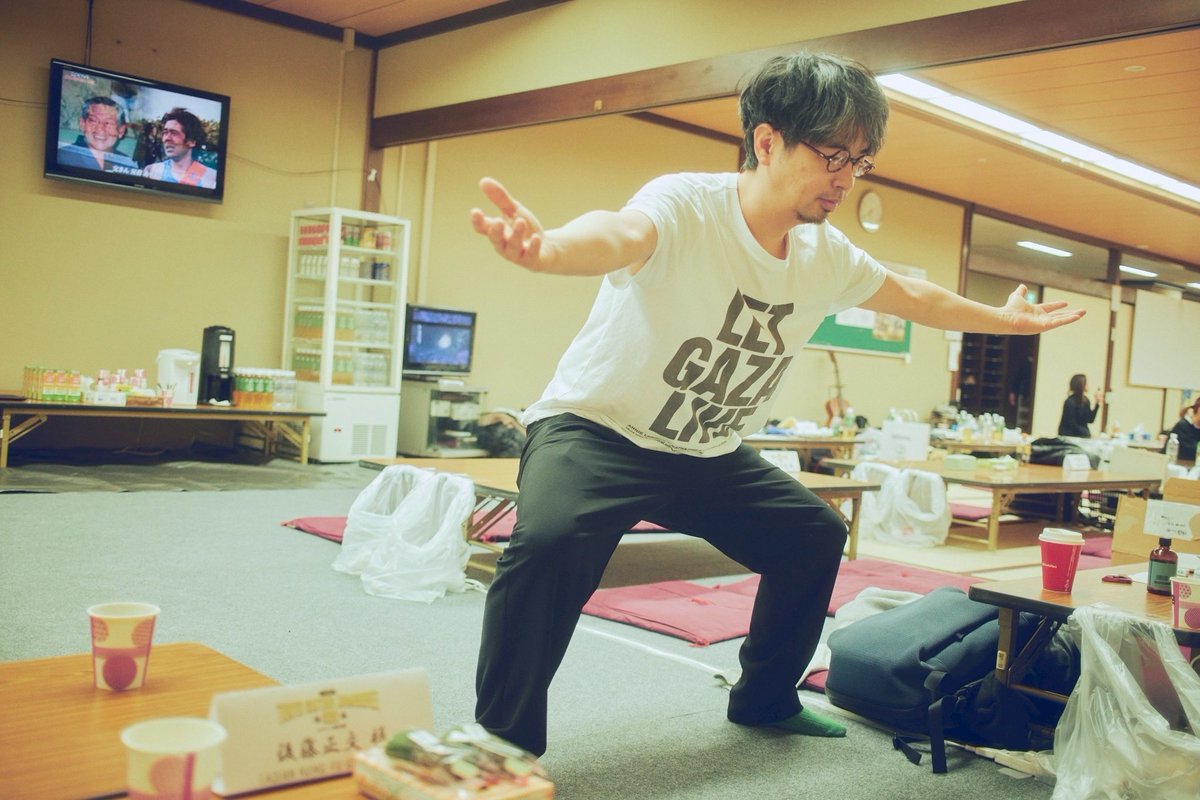 gotch_akg's tweet photo. ギタージャンボリーは不知火型で。 https://t.co/Wu9CGbEH93