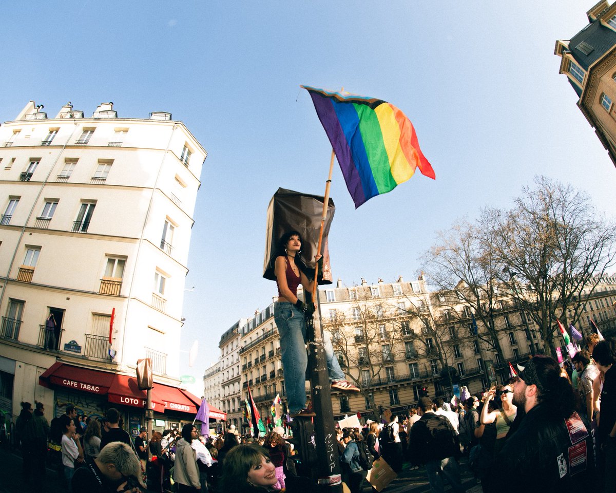 gab_senechal's tweet photo. manif pour les droits des femmes &amp; des minorités de genre
Paris / 08.03.26 https://t.co/1j4VklEinH
