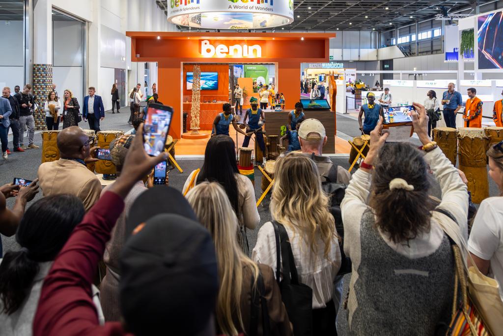 gouvbenin's tweet photo. L'Agence Bénin Tourisme a pris part à l'édition 2026 de l'ITB Berlin, qui s'est tenue du 3 au 5 mars dans la capitale allemande. Cette participation, préparée de longue date, a permis à la destination de s'inscrire pleinement dans les échanges professionnels d'un salon (...) https://t.co/ILtBnV7F6e