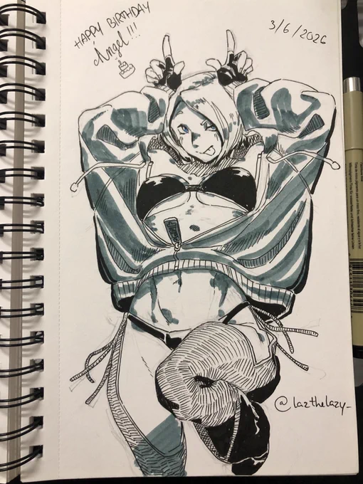 A quickie for Angel's birthday 🪽 