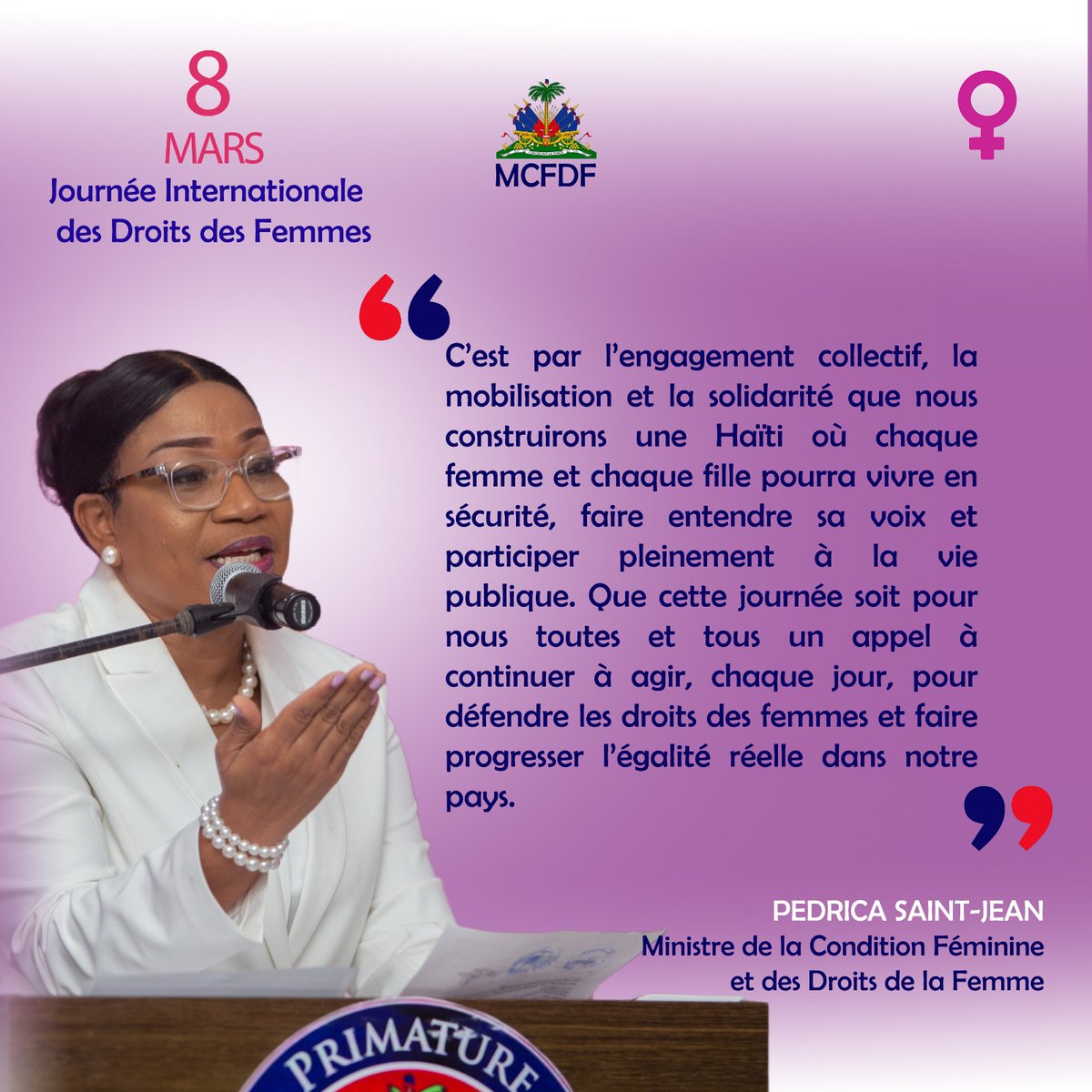 Ministere de la condition Feminine Officielle tweet media