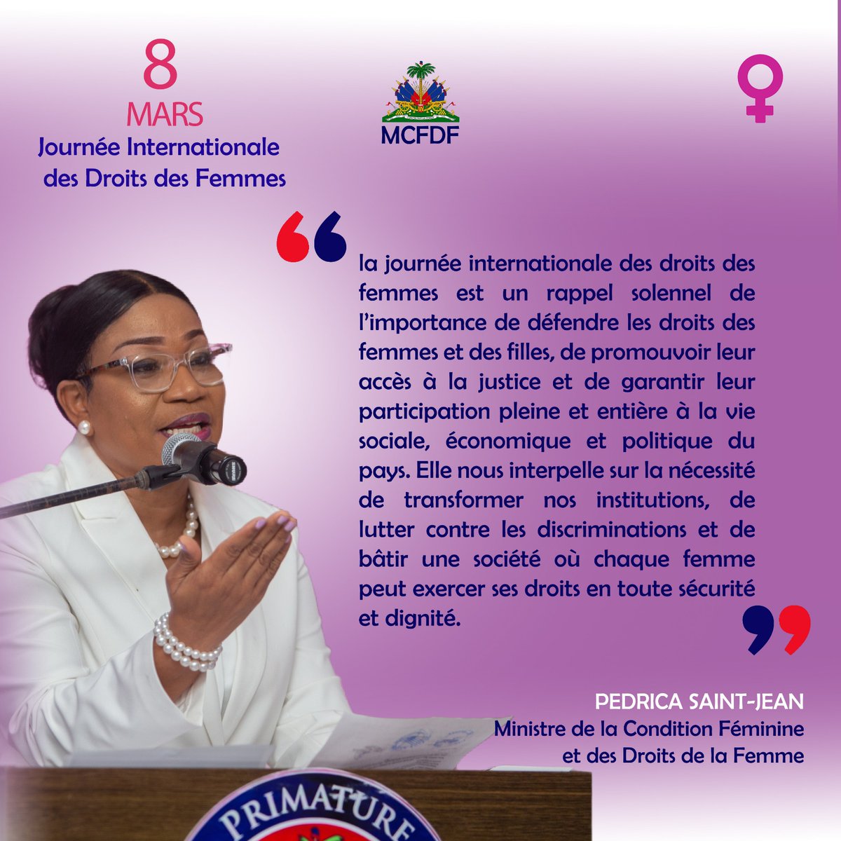 Ministere de la condition Feminine Officielle tweet media