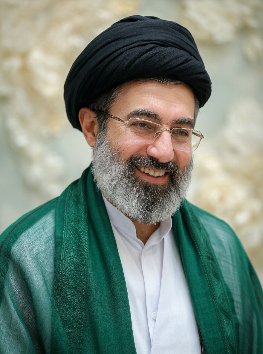 سماحة آية الله السيد مجتبى الخامنئي قائد الثورة الإسلامية.