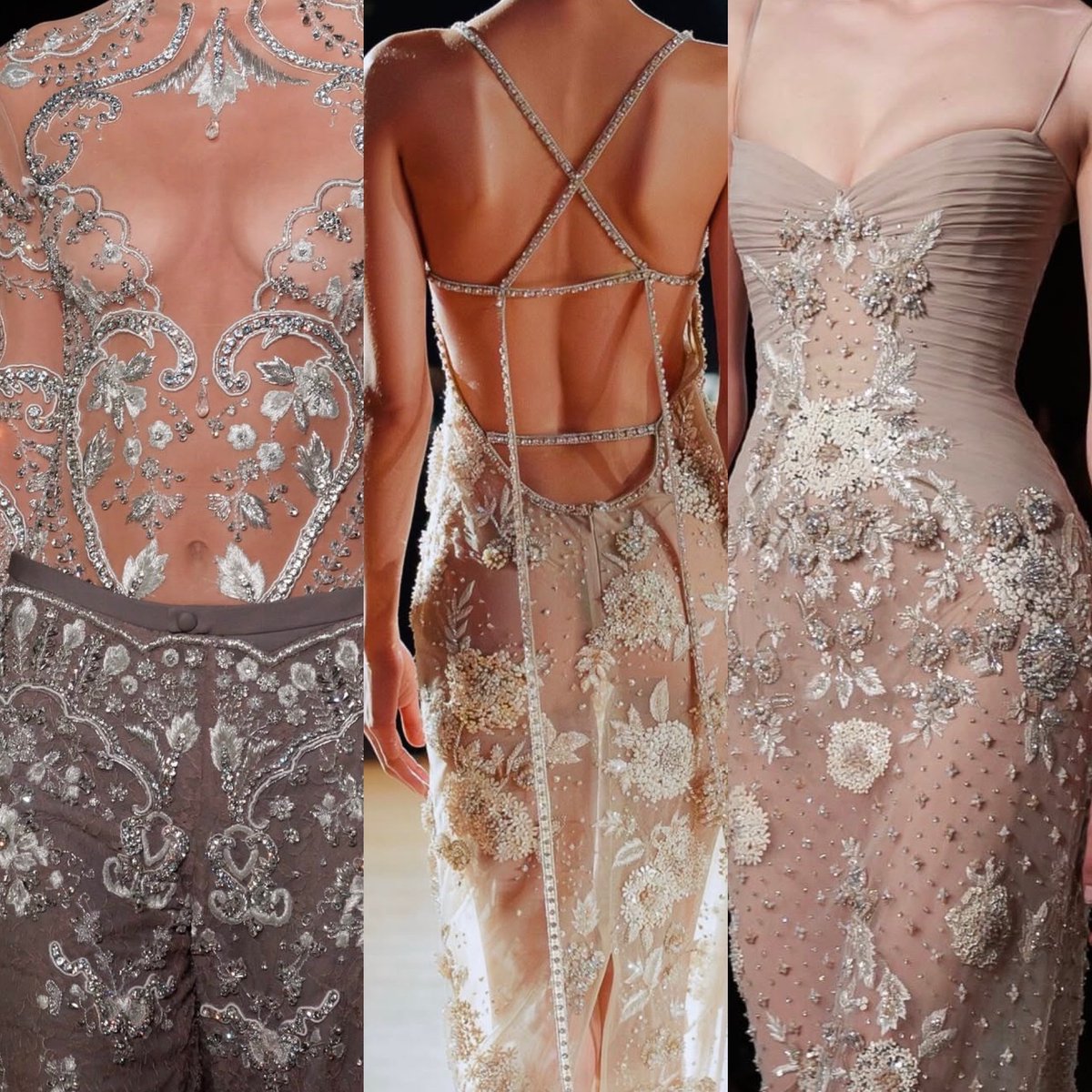 details at Georges Hobeika fw26