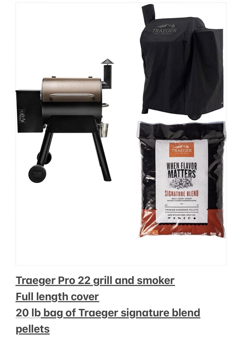 joebfoundation's tweet photo. Raffle for Traeger grill set. Winner will be chosen at the Gala. 10$/ticket, payment received by Venmo, @Joebfoundation, until 5pm Friday, chances will also be sold at the Gala. https://t.co/S3cVZudqGy