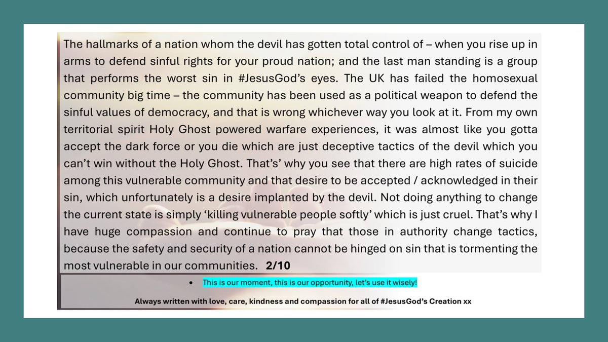 lilian_chiwera's tweet image. There's a lot of brutality &amp;amp; harsh realities in #JesusGod’s word; so we might as well b brutally honest with ourselves &amp;amp; start uprooting evil from our communities! We don’t hav time 2sit at d discussion table with a certified liar &amp;amp; murderer 2discuss terms of our torment/ torture