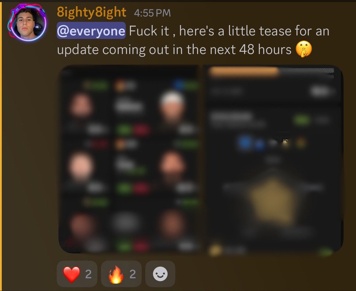 This IntelliPickz update is so fire I couldn’t even contain it anymore 😂

I leaked our newest features in our Discord and I won’t stop.

DELETING SOON 👉 discord.gg/eHw8TjvBQe