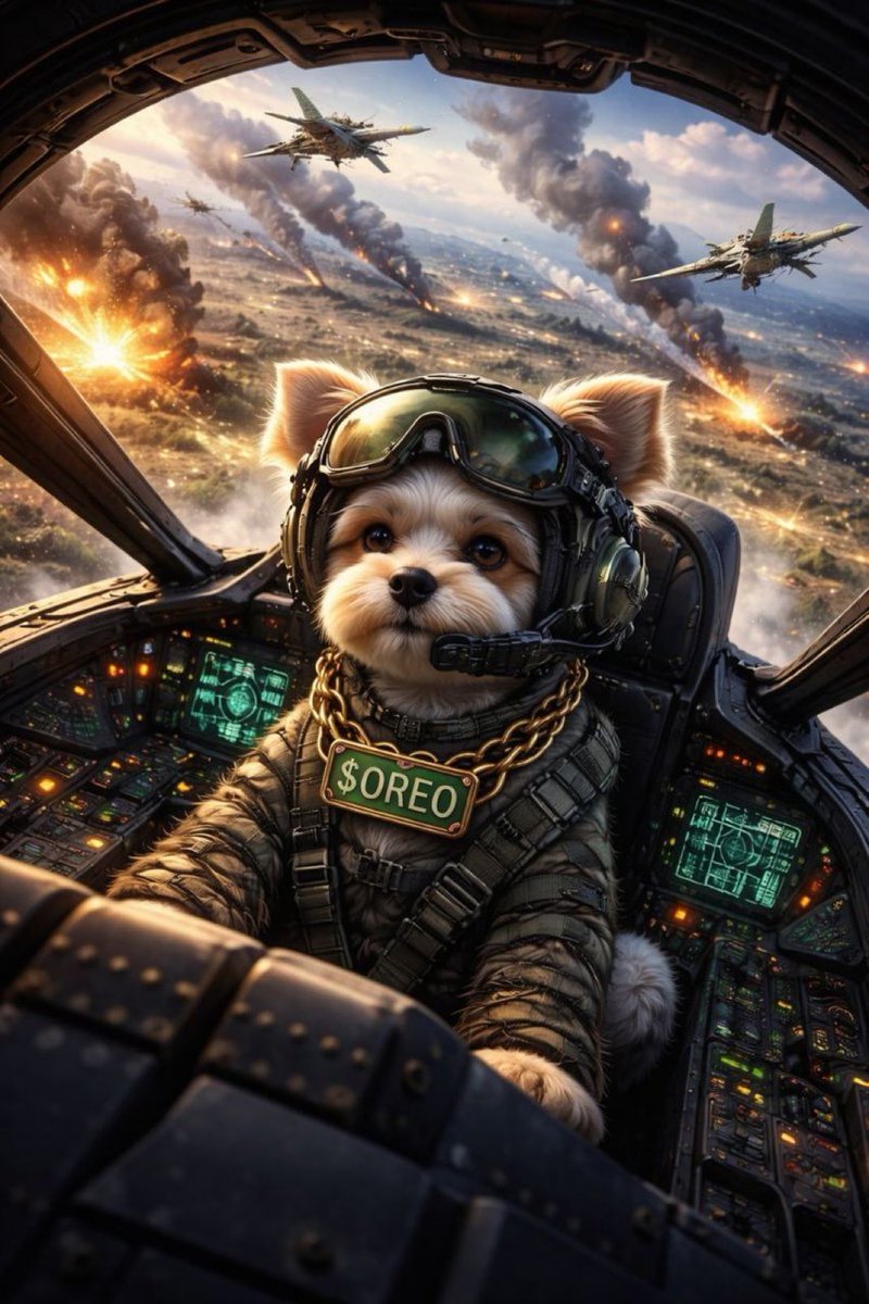 $OREO ain't here to mess around—we're storming the scene to dominate, not just participate. Time to level up and crush the competition. Who's with us? 🚀💥 #OREO #HereToWin