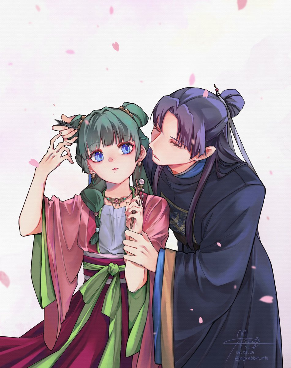 Don’t move  
#apothecarydiaries #kusuriyanohitorigoto #maomao #jinshi #fanart