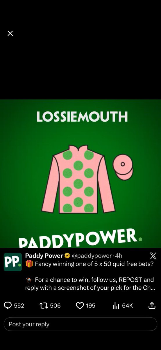 AlexMellor02's tweet photo. @paddypower https://t.co/VfOo81WtUK