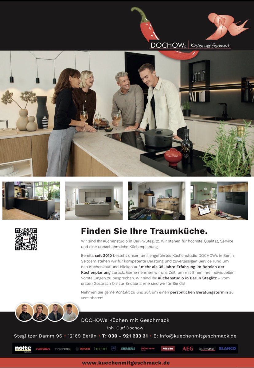 DochowBerlin's tweet photo. • DOCHOWs Küchen: Geschmack ist bei uns Familiensache https://t.co/pcfR8FqU14