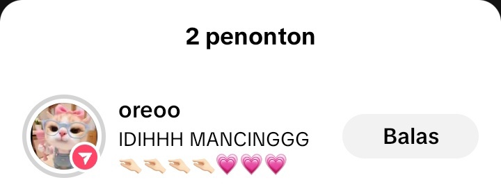 mau bilang engga tapi iya wkwkwk (pede dulu aja)