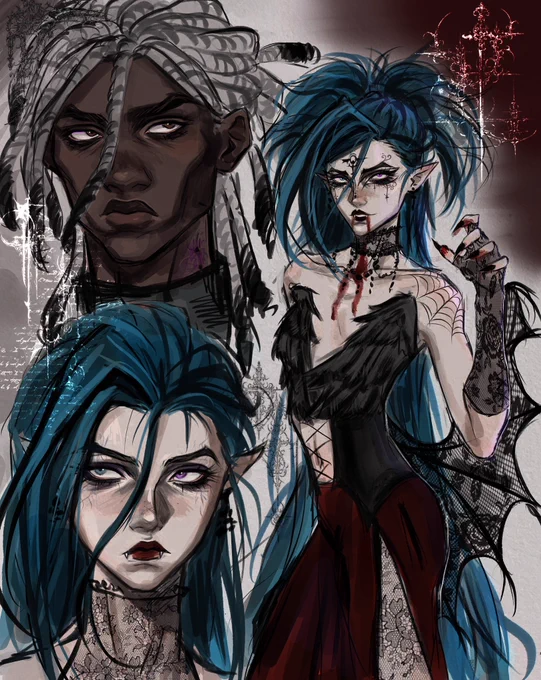 My vampbomb au collection has definitely grown #timebomb