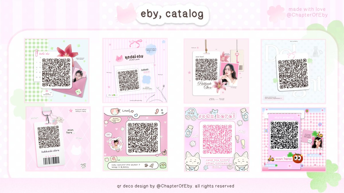 ChapterOfEby's tweet photo. qr deco openk 🍀~ #zonauang
for more info, tap here ! ! :3
< https://t.co/cufoJOny1v > https://t.co/6Ii5l7rxs0