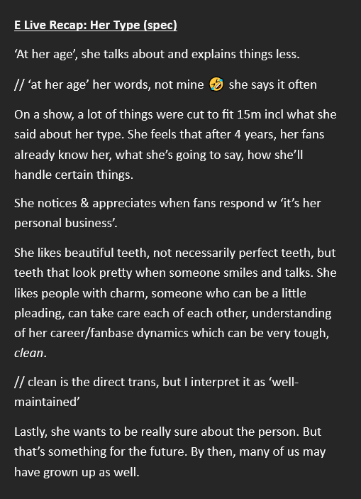 LC357292's tweet photo. E Live Recap: Her Type (spec)

#อิงฟ้ามหาชน #EngfaWaraha https://t.co/TL6UsqBcbT