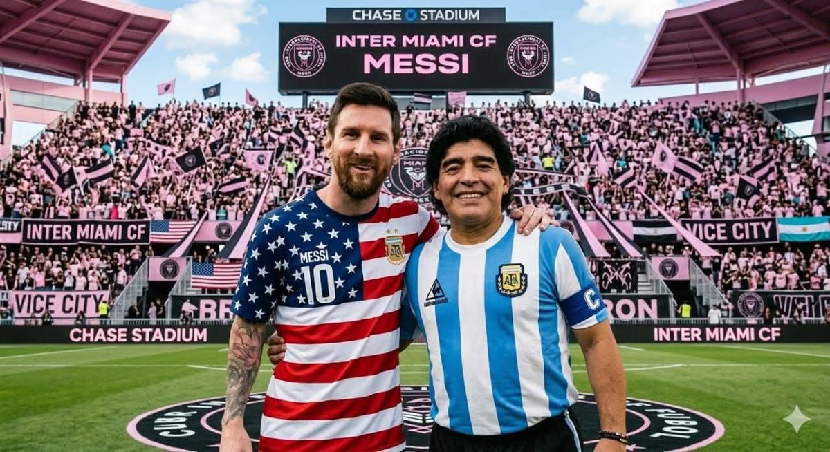 DiarioElNac's tweet photo. #Messi vs #Maradona https://t.co/uN2nHaALDV