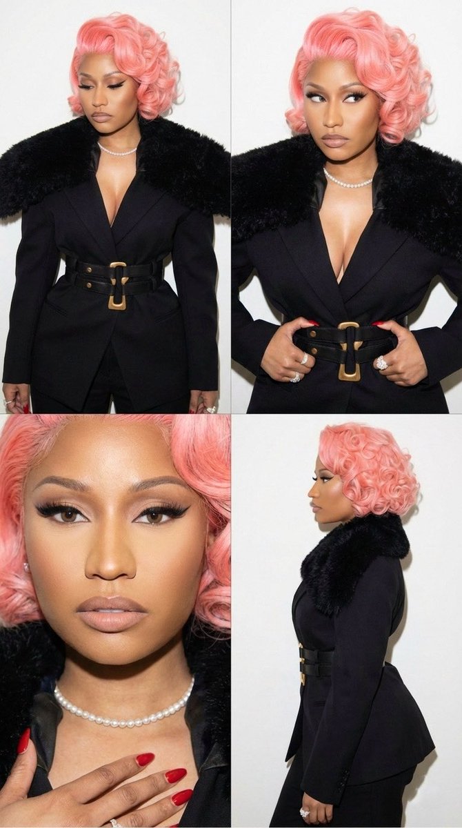 tumbledryyy's tweet photo. SCHIAPARELLI | Nicki Minaj wearing Schiaparelli Fall/Winter 2025 RTW collection✨ https://t.co/y5vZz5eBfr