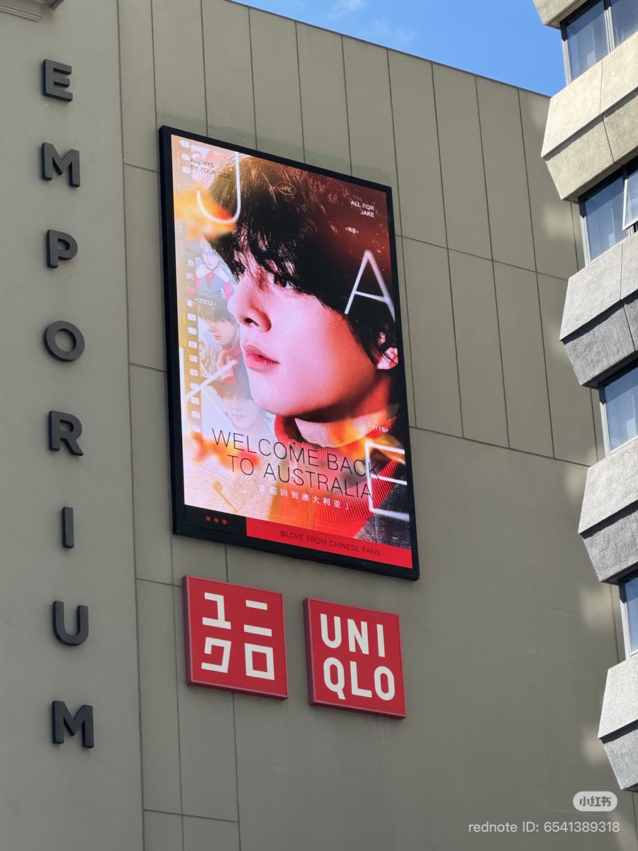 Jake fan project in Melbourne😭🤍

“WELCOME BACK TO AUSTRALIA”

#JAKE #제이크 #엔하이픈_제이크 
#ENHYPEN_JAKE <a href="/ENHYPEN_members/">ENHYPEN</a>