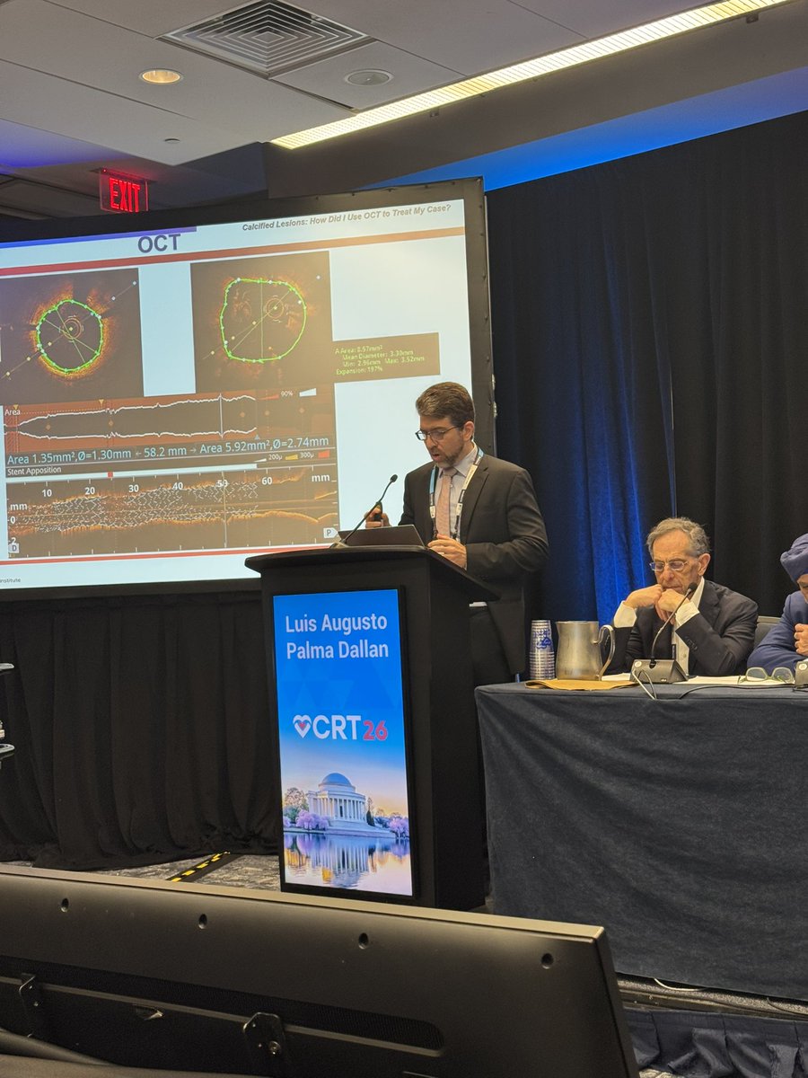 GutoDallan's tweet image. What a great honor as Faculty member #CRT2026 Washington!We had the opportunity to contribute as speaker for #ComplexPCI #CHIP Intravascular Imaging #OCT #IVUS Left Atrial Appendage Closure #LAAC #CTA #ICE Great to reconnect worldwide friends #UHProud @HarringtonHVI @UHhospitals