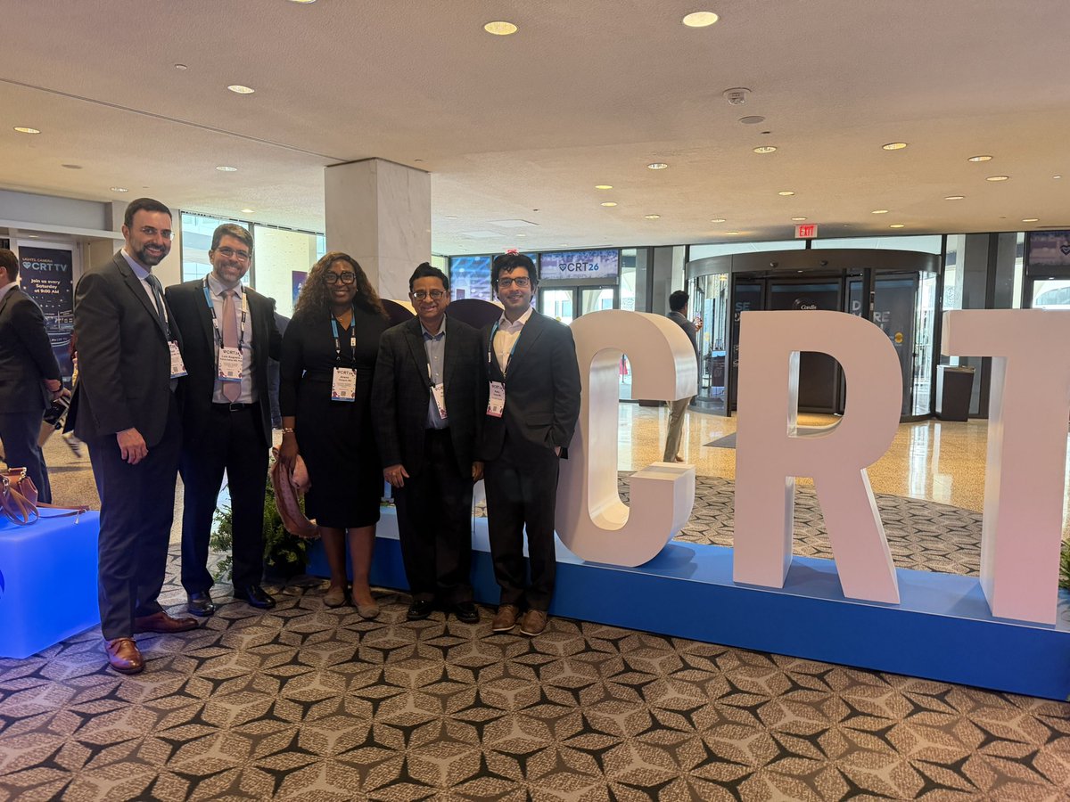 GutoDallan's tweet image. What a great honor as Faculty member #CRT2026 Washington!We had the opportunity to contribute as speaker for #ComplexPCI #CHIP Intravascular Imaging #OCT #IVUS Left Atrial Appendage Closure #LAAC #CTA #ICE Great to reconnect worldwide friends #UHProud @HarringtonHVI @UHhospitals