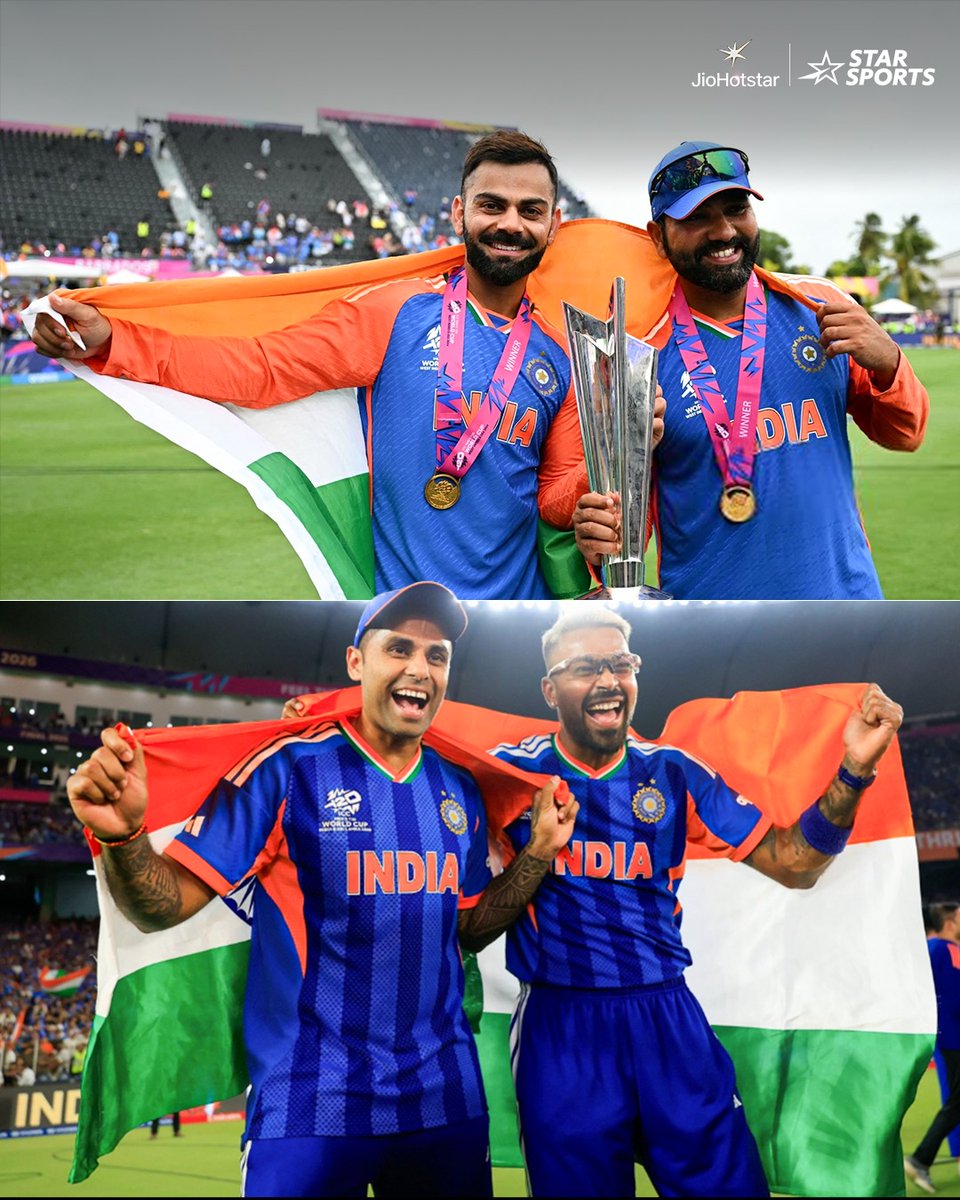 StarSportsTel's tweet image. చాంపియన్స్ మళ్లీ వచ్చారు 💪🇮🇳
ఇది టీమ్ ఇండియా ఎరా 😎🔥

#T20WorldCup | #INDvNZ | #TeamIndia