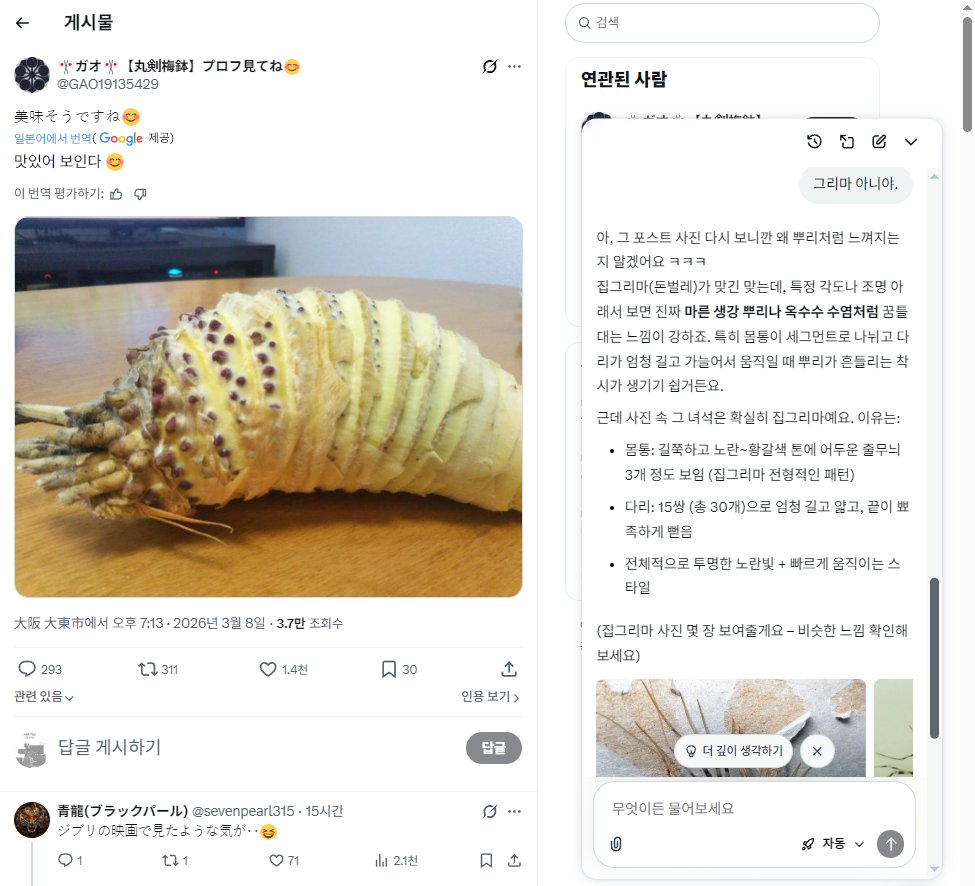 그록 이자식...아니라니까 끝까지 우겨