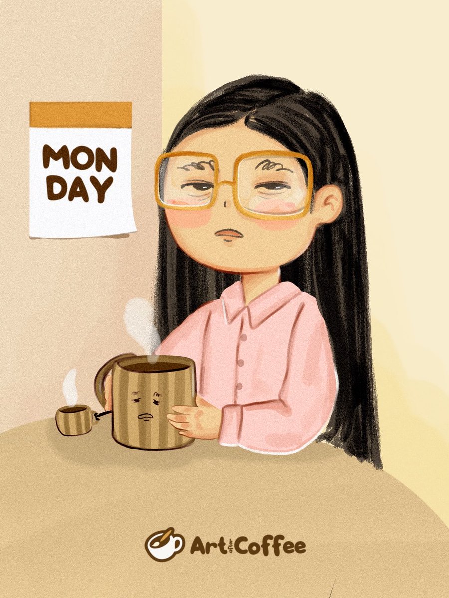 Today is the day where even my coffee needs a coffee. ☕️🤣