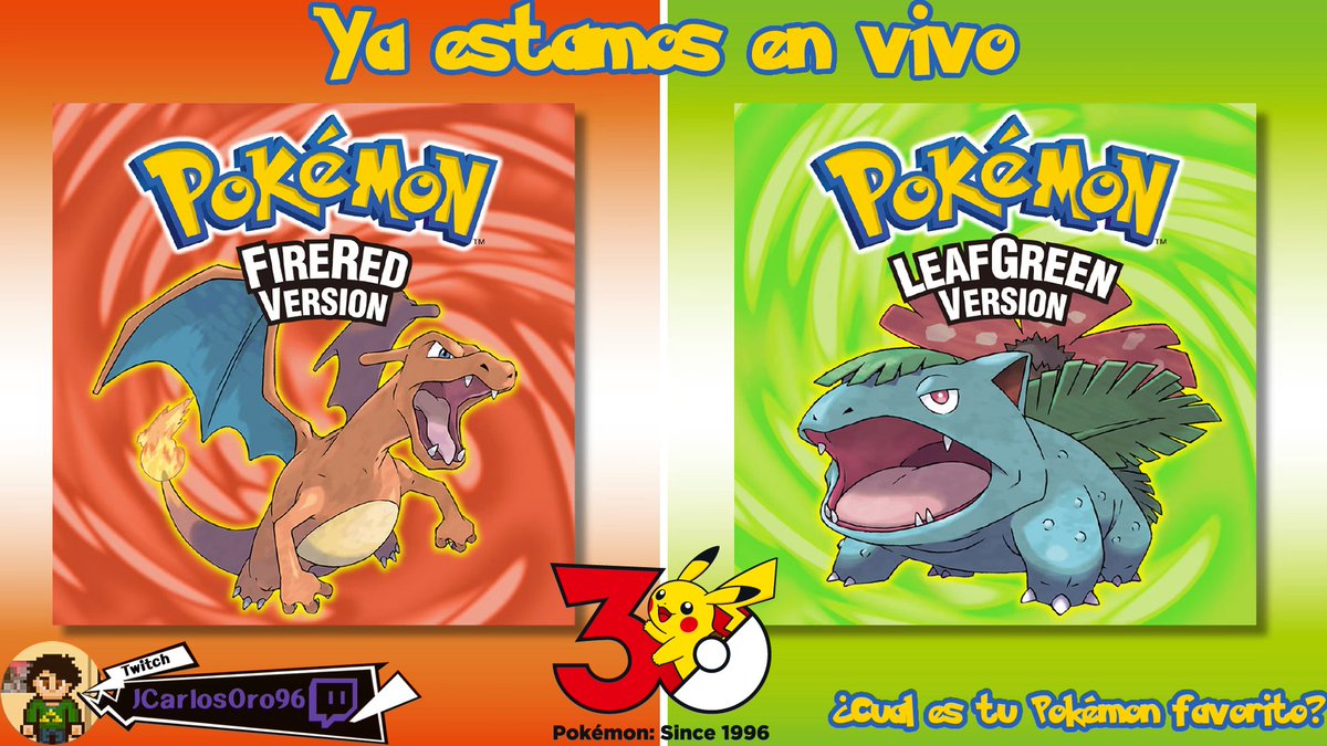 CarlosOro96's tweet photo. 🔴LIVE
🎰Juntando 9,999 monedas en Pokémon 🔥FireRed🔥🎰
❓Despues que jugamos❓
[Stream 67/365]

https://t.co/2dgrNEjOor

#Stream #Streamer #Gamer #Gaming #Pokemon #PokemonFireRed #PokemonLeafGreen #Nintendo #NintendoSwitch #Gameboy #NintendoGameboy #Retro #PKMN #Mexico #Español https://t.co/yjcAioTukS