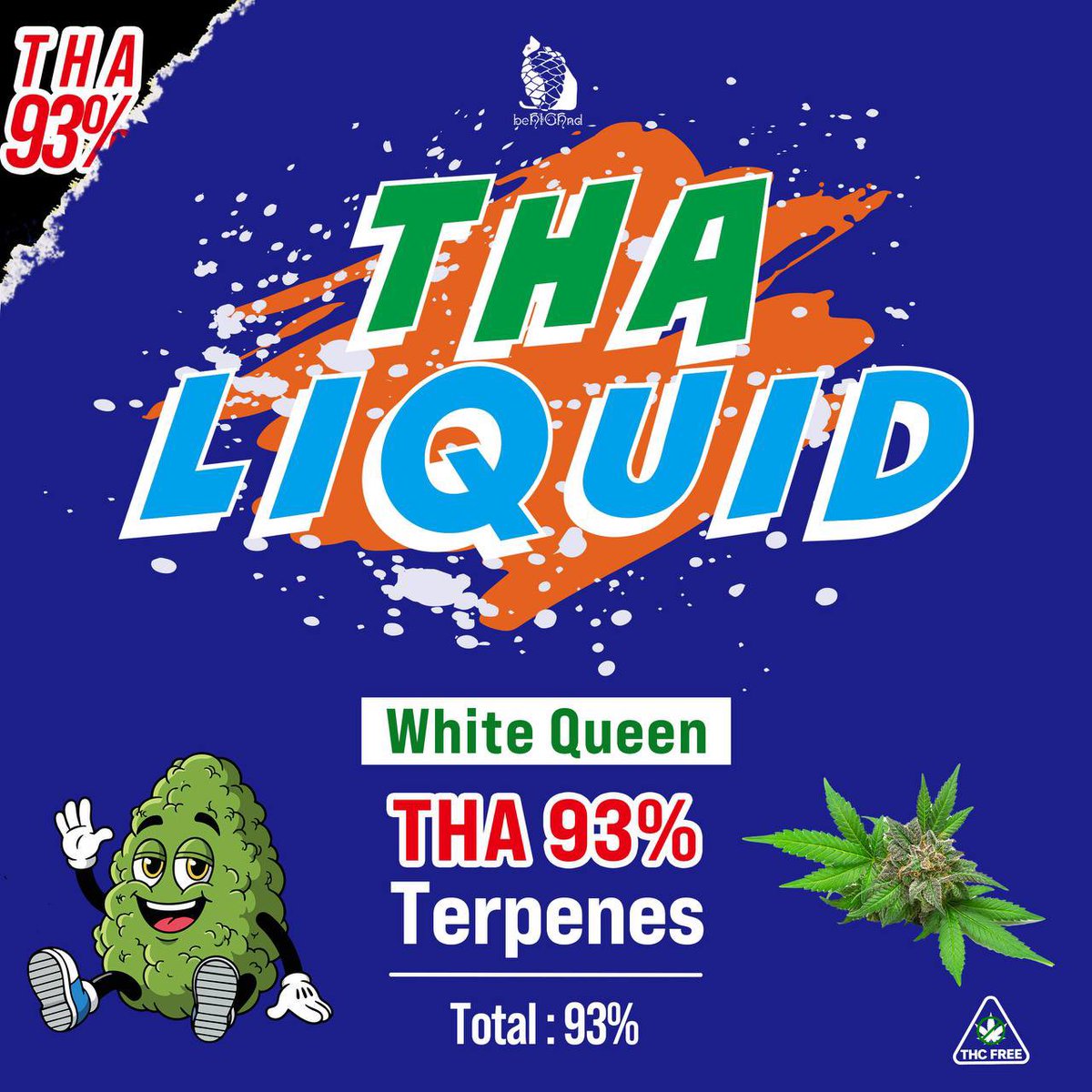 📢THA93％販売のお知らせ🔥🔥✍️

本日15時よりTHAリキッド93%の販売を開始致します😎🫀

▫️ White Queen

立ち上がりが非常に早くナチュラルな体感です。2パフ点滅で完全にリラックスモード🫩💯
追いパフの度に体感が🆙していくので気づけば結構深くななります
休日用でお楽しみ下さい🔥